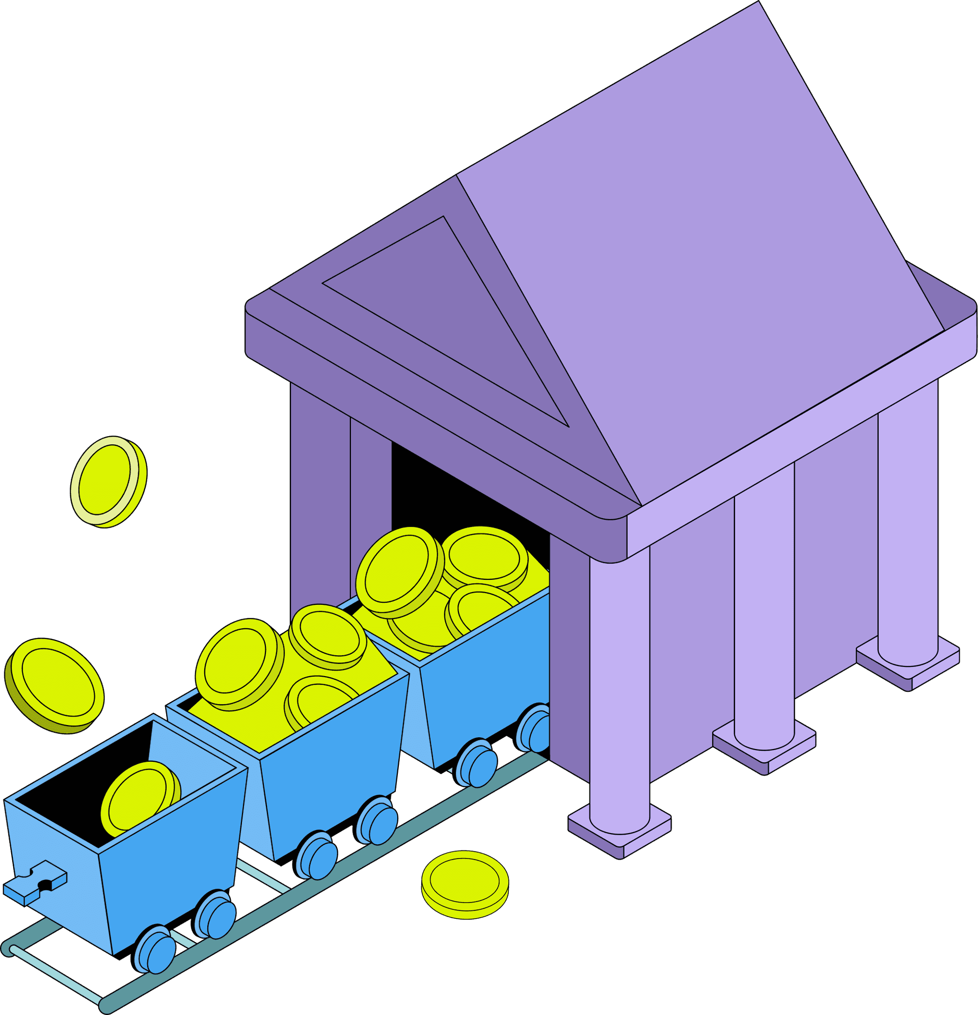 Create cube illustration